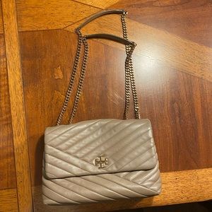 Tory Burch Kira Chevron Convertible Shoulder Bag with Matching Wallet
